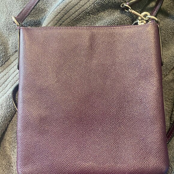 Coach Purple Kitt Messenger Crossbody Bag - Picture 12 of 13